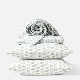 Print Percale Sheet Set